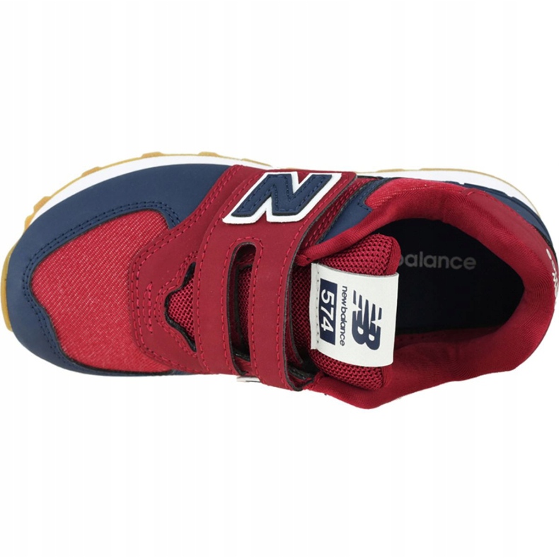 New Balance Jr YV574DMI kengät punainen 2
