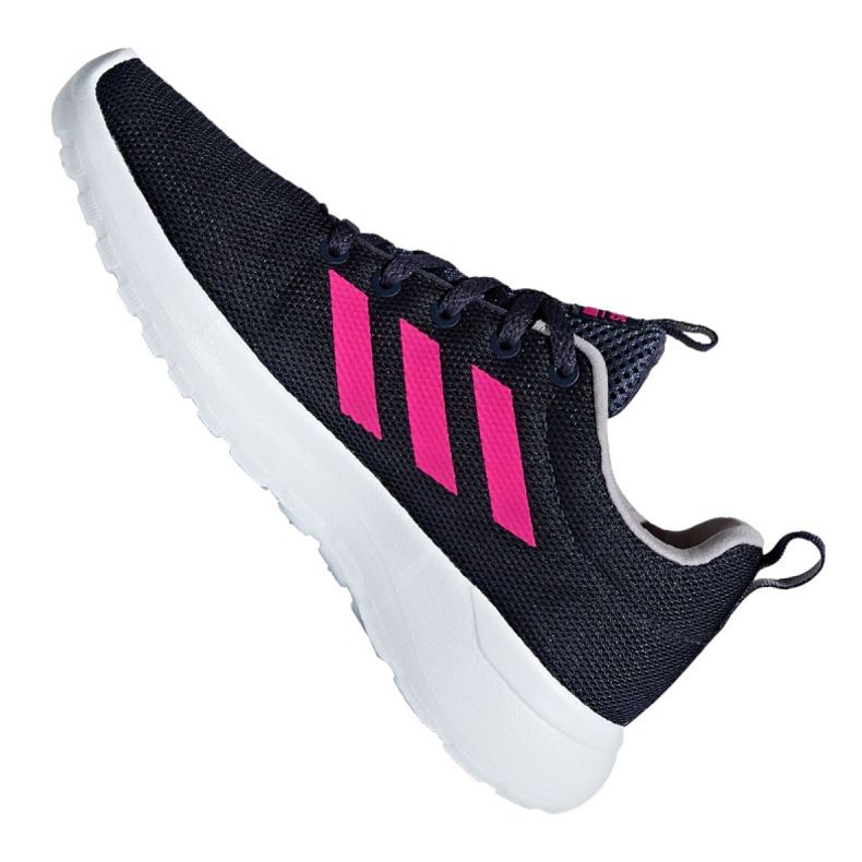 Adidas Lite Racer Cln Jr BB7045 kengät laivastonsininen vaaleanpunainen 1