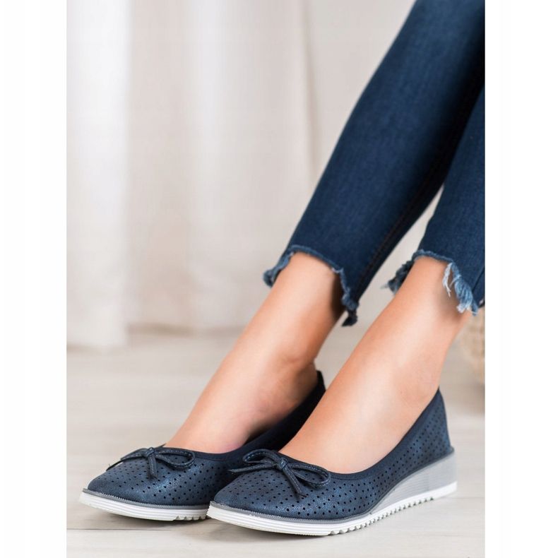 Goodin Avoimet kiilapumput sininen 1