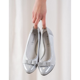 Goodin Avoimet pumput jousella valkoinen harmaa 1