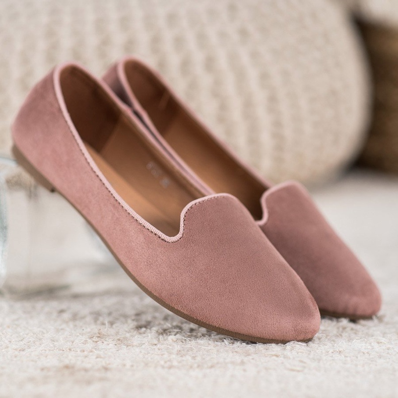 Clowse Klassiset Suede Lords vaaleanpunainen 1