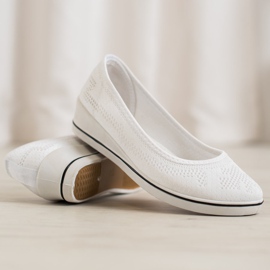 Super Me Avoin ballerina kiilassa valkoinen 1