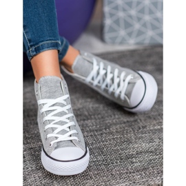 Super Me Korkeat lenkkarit harmaa 2