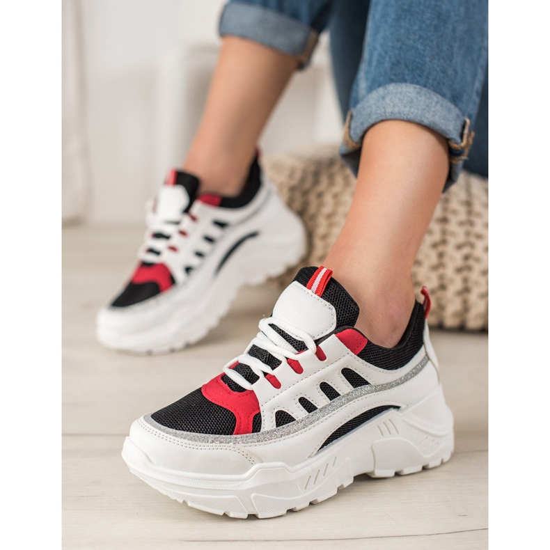 SHELOVET Tyylikkäät lenkkarit valkoinen 1