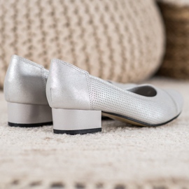 Goodin Avoimet pumput pylväässä harmaa 2