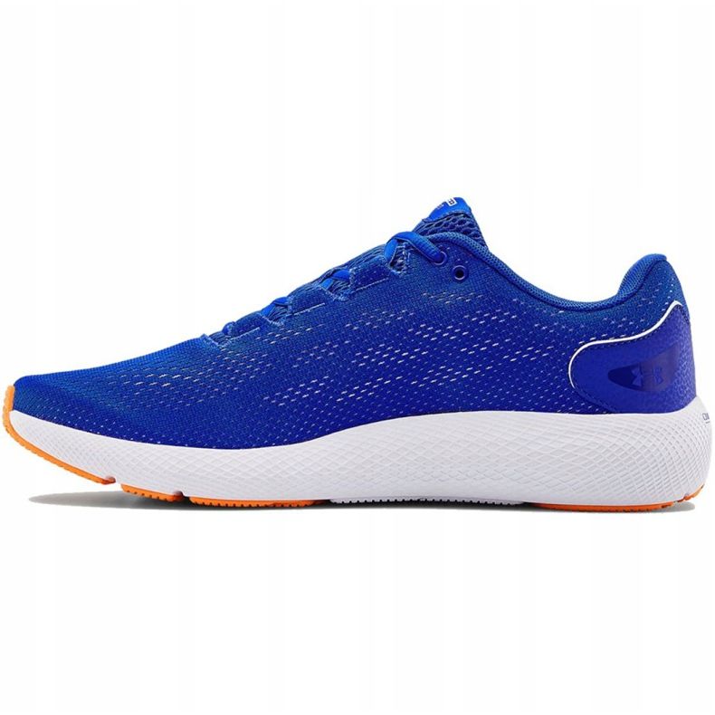 Under Armour Ua Charged Pursuit 2 M 3022594-400 juoksukengät valkoinen sininen 2