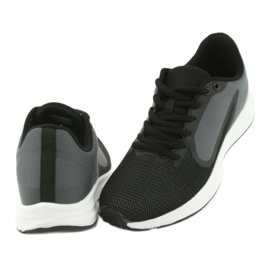 Atletico 1857335 miesten urheilukengät, musta ja harmaa 4