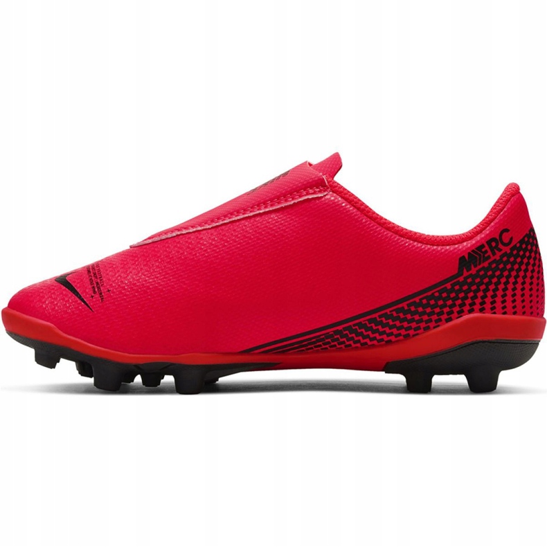 Nike Mercurial Vapor 13 Club Mg PS (V) Jr AT8162-606 jalkapallokengät monivärinen punainen 2