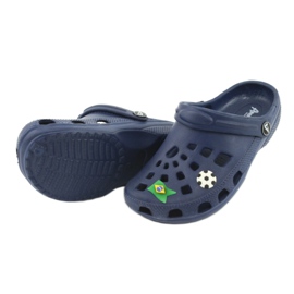 American Club Amerikkalaiset kroks-lasten tossut laivastonsininen 5