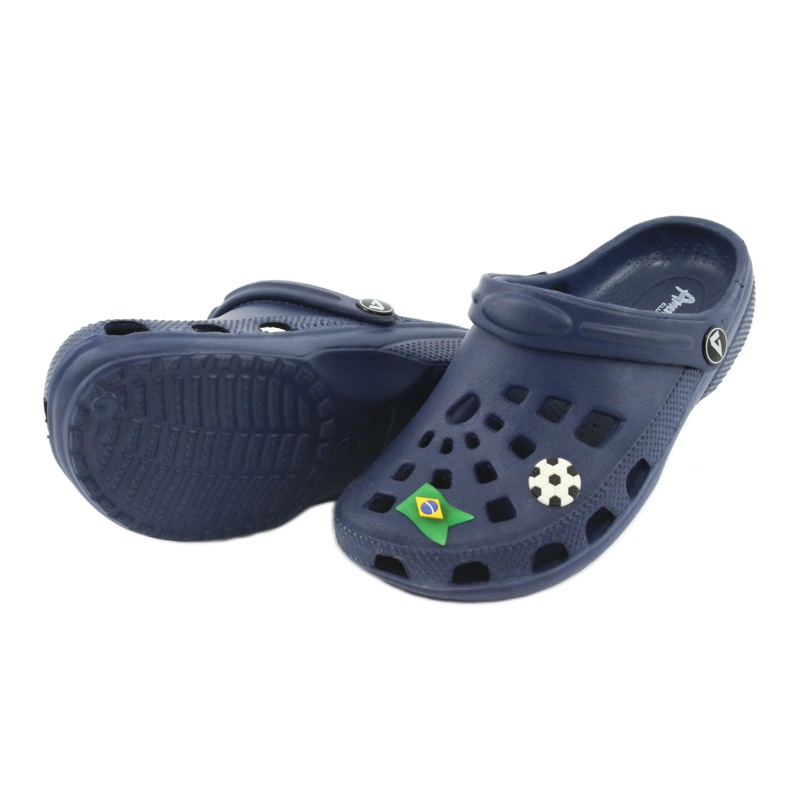 American Club Amerikkalaiset kroks-lasten tossut laivastonsininen 5