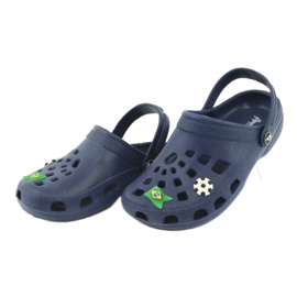 American Club Amerikkalaiset kroks-lasten tossut laivastonsininen 6