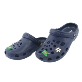 American Club Amerikkalaiset kroks-lasten tossut laivastonsininen 4