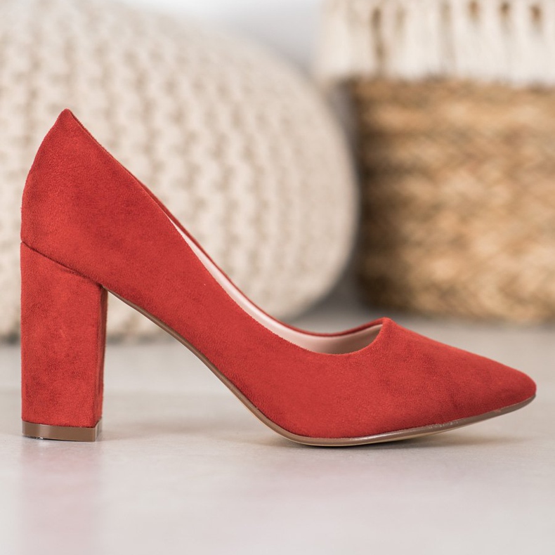 Ideal Shoes Lohen korkokengät monivärinen oranssi 2