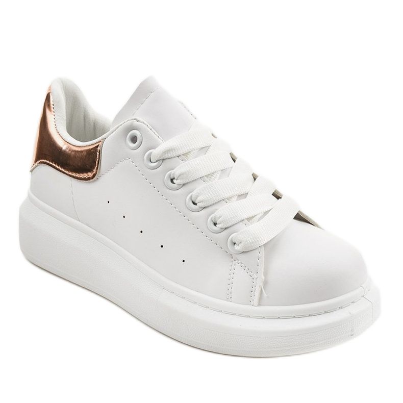 Valkoiset lenkkarit paksulla pohjalla 650-3 valkoinen 1