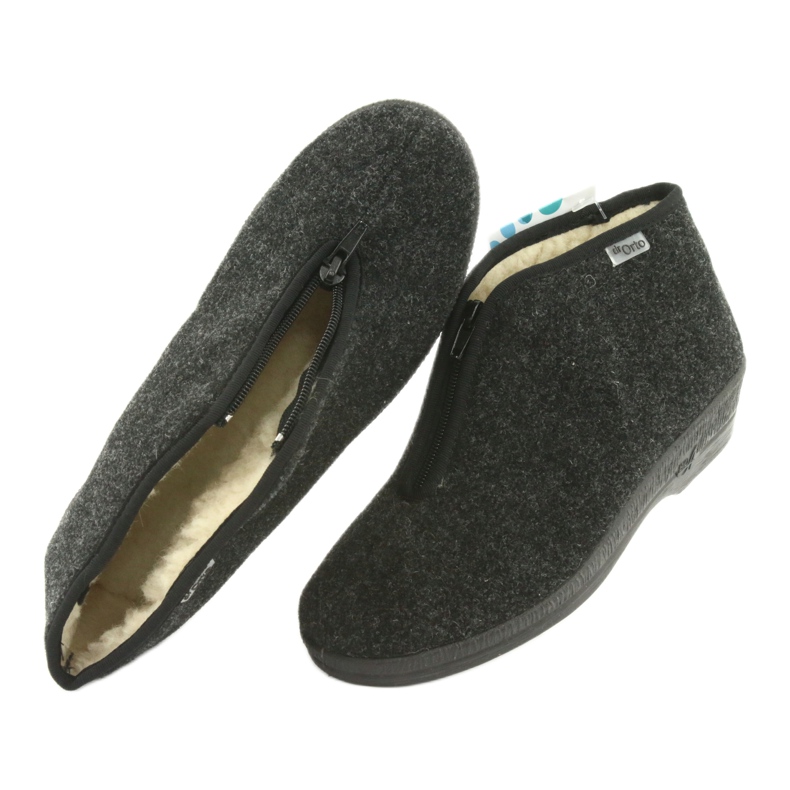 Befado naisten kengät pu 041D052 harmaa 4