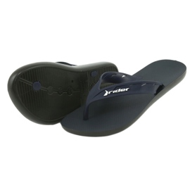 Rider Miesten laivastonvalkoiset flip-flops 11573 sininen 4