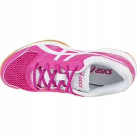 Asics Gel-Rocket 8 W B756Y-708 vaaleanpunainen 2