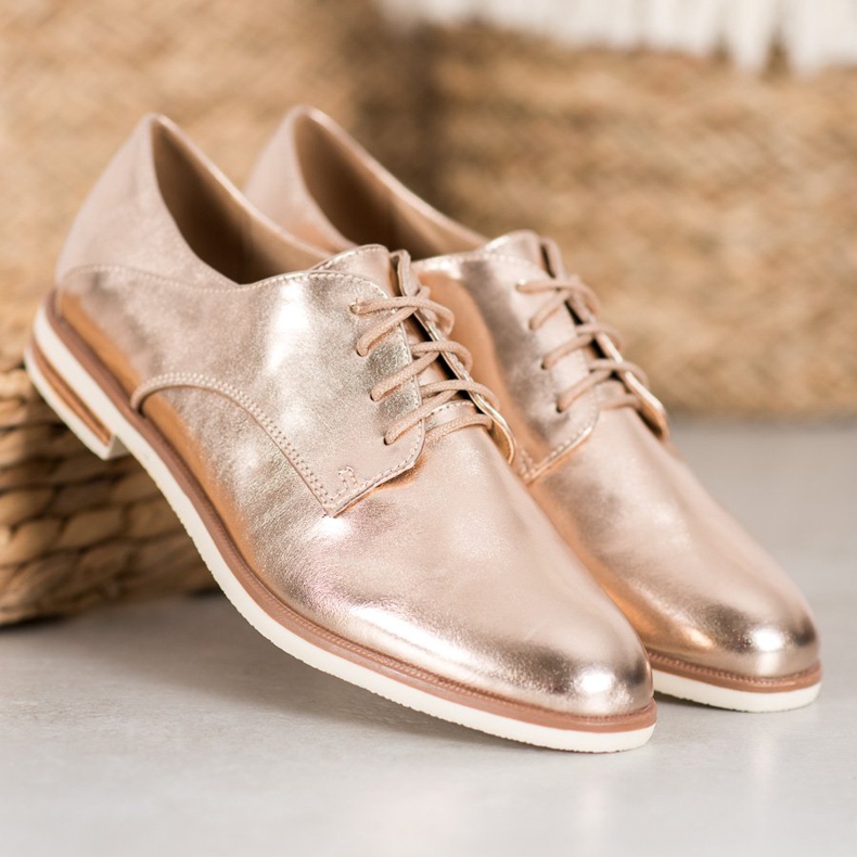 SHELOVET Kultaiset kengät Eco -nahkaa kultainen 1