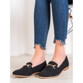 Seastar Tyylikkäät Slip-On-kengät musta 1