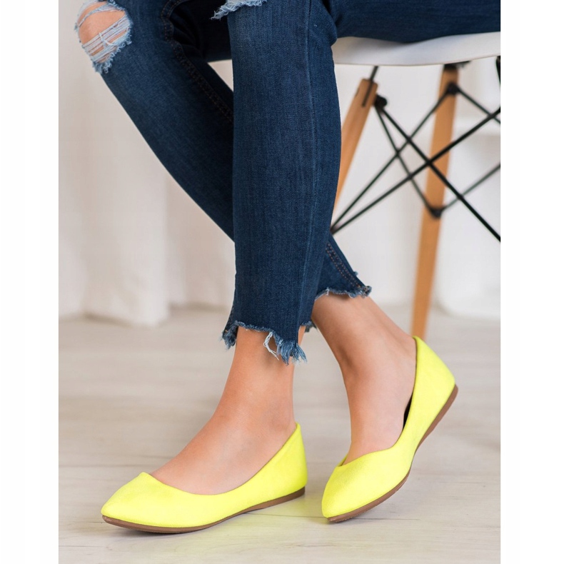 Seastar Neon ballerinat keltainen 2