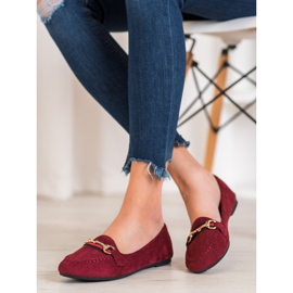 Fama Suede Lords Ornamentilla punainen 2