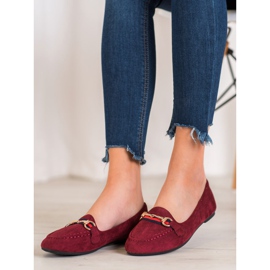 Fama Suede Lords Ornamentilla punainen 1