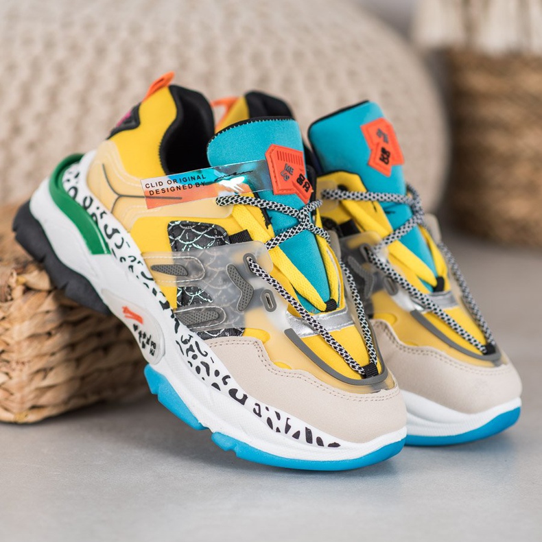 Seastar Muoti Lenkkarit monivärinen keltainen 1