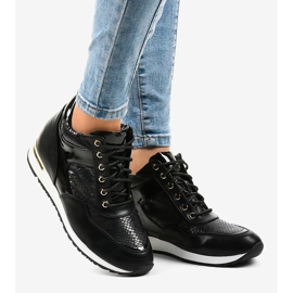 Mustat kiilakengät S0075-1 2