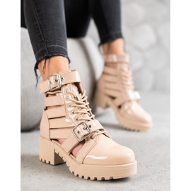 Seastar Lakatut muotisaappaat ruskea 2