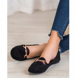 Fama Suede Lords Ornamentilla musta 1