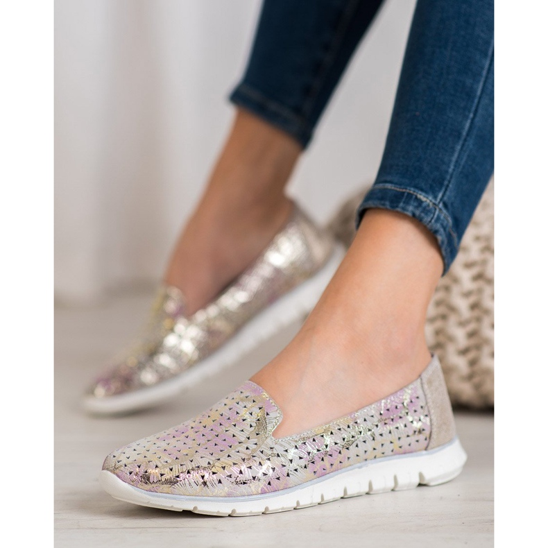 VINCEZA nahkaherrat monivärinen 1