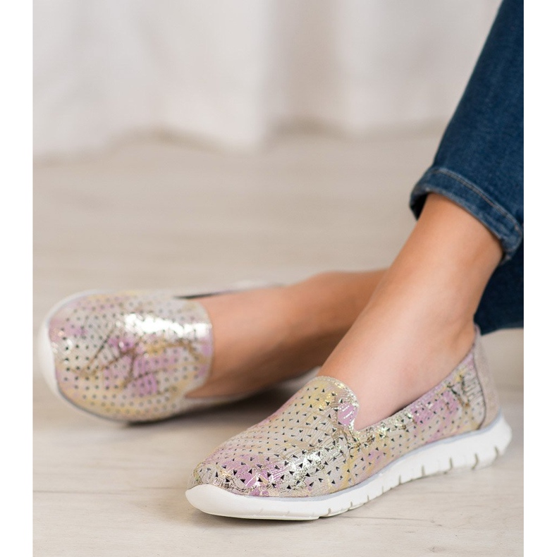 VINCEZA nahkaherrat monivärinen 2