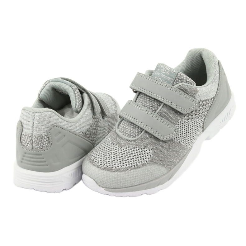 ADI tyttöjen urheilu American Club ES16 hopeanharmaa 4