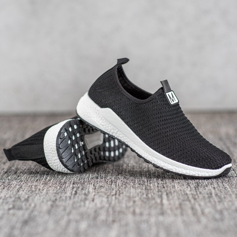 SHELOVET Avoimet sliponit musta 1