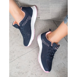 Ax Boxing Mukavat avoimet urheilukengät sininen 1