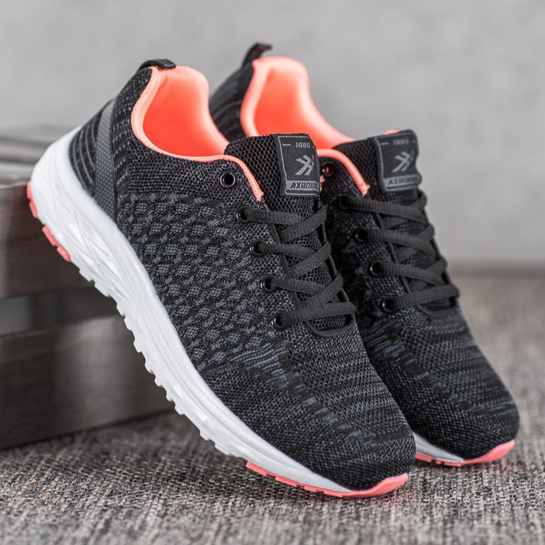 Ax Boxing Mesh -urheilukengät musta 1