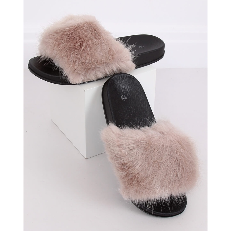 Beige tossut turkista CK107P Beige 1