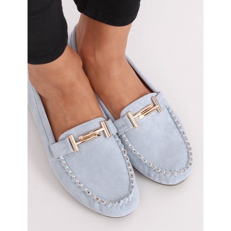 Naisten sininen loaferit ZA01P Blue 1