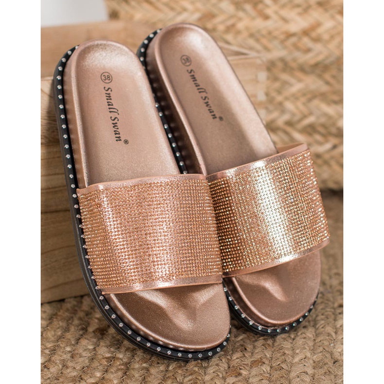 SHELOVET Muodikkaat tossut, joissa on kuutiometriä keltainen 2