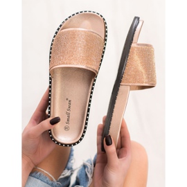 SHELOVET Muodikkaat tossut, joissa on kuutiometriä keltainen 1