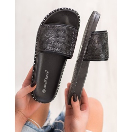 SHELOVET Muodikkaat tossut, joissa on kuutiometriä musta 2