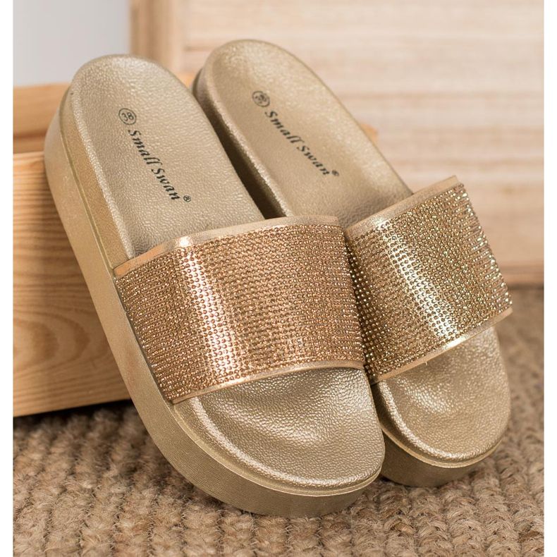 SHELOVET Tossut alustalla keltainen 1