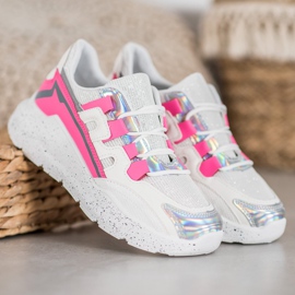 Seastar Glitterillä varustetut lenkkarit valkoinen monivärinen 2