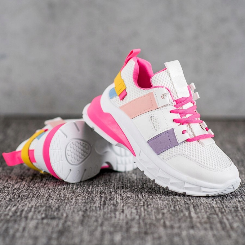 Seastar Värikkäät verkkokengät valkoinen monivärinen 1