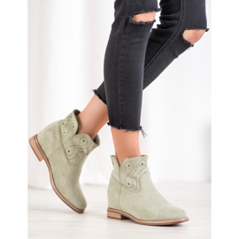 Seastar Saappaat avoimella kuviolla vihreä 2