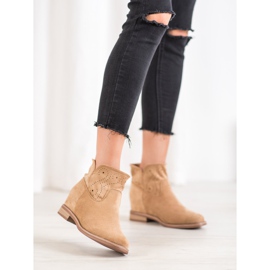 Seastar Saappaat avoimella kuviolla ruskea 2