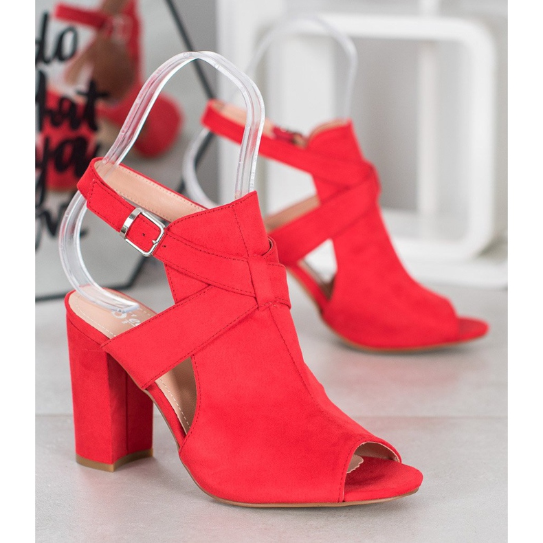 Seastar Tyylikkäät sandaalit baarissa punainen 1