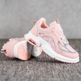 SHELOVET Urheilukengät alustalla vaaleanpunainen 1