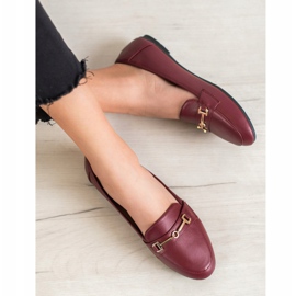 Clowse Tyylikkäät Eco -nahkajalkineet punainen 1