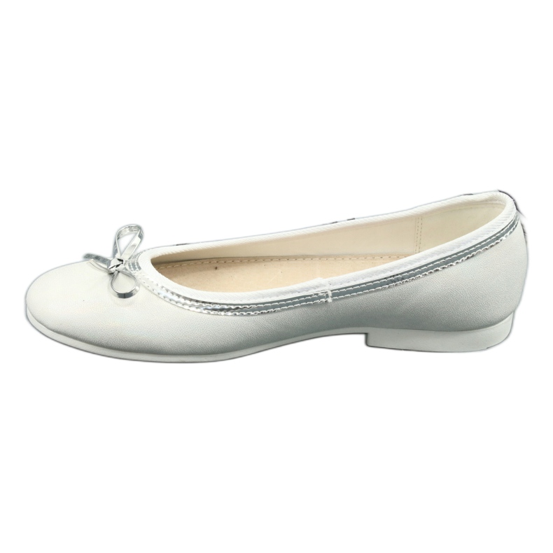 Ballerinat, joissa rusetti, valkoinen helmi American Club GC29 / 19 monivärinen 1